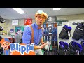 Blippi Visits An Ice Rink Blippi Animals For Kids