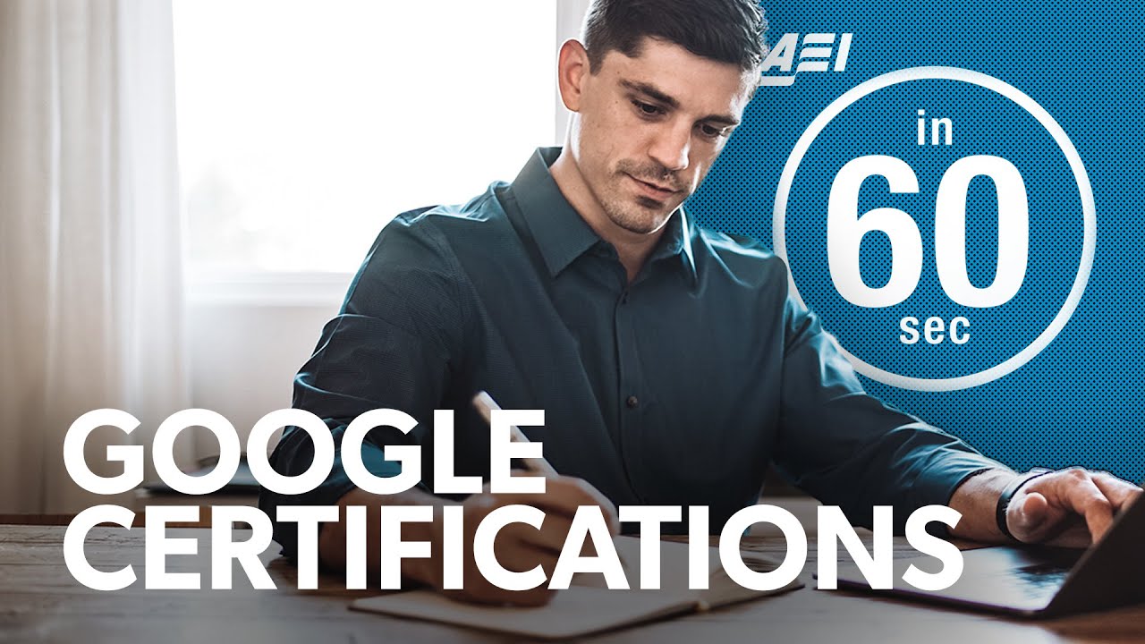 Google career certifications | IN 60 SECONDS
