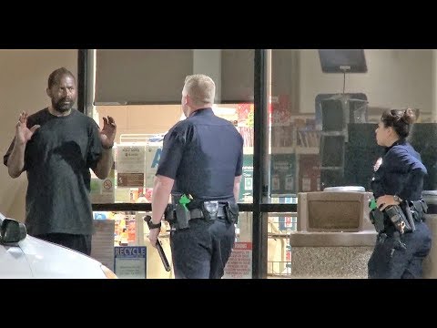 Cop keeps spitting....is that a health code violation?