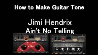 Guitar | Jimi Hendrix - Ain't No Telling | JamUp | Fender American Standard Stratocaster