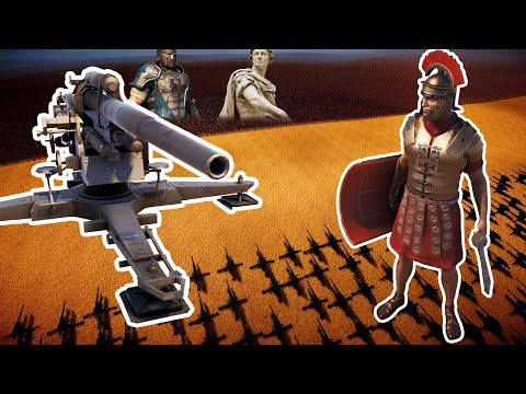 5,000 STATIONARY ARTILLERY vs 15 MILLION ROMAN GENERALS | UEBS 2