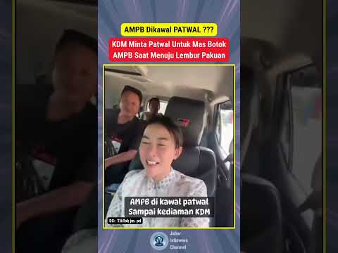 KDM Minta Patwal Untuk Mas Botok AMPB Saat Menuju ke Lembur Pakuan #kangdedimulyadi #beritaterkini