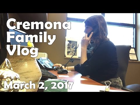 Lindsay Goes Back to Work [Mar 2, 2017 Vlog]