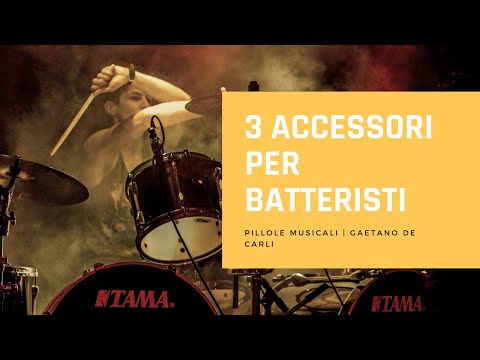 3 ACCESSORI INDISPENSABILI PER BATTERISTI - Pillole musicali - Music All scuola di musica