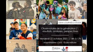 Observatoire de la génération Z - 21/10/2021