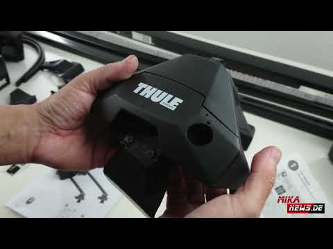 Installation with the Thule Evo Clamp - roof rack and bike holder on VW Polo