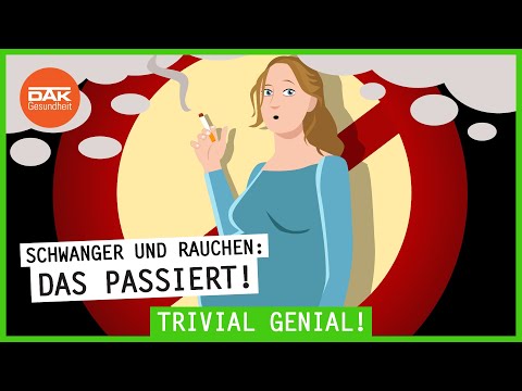 Rauchen in der Schwangerschaft: Das passiert! | #trivialgenial | DAK-Gesundheit