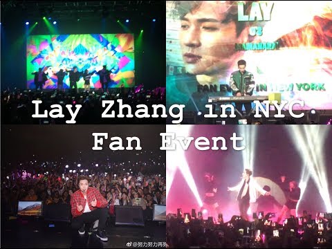 Lay Zhang in NYC | ZhangYixing | Fan Event | Showcase | Namanana | Fancam