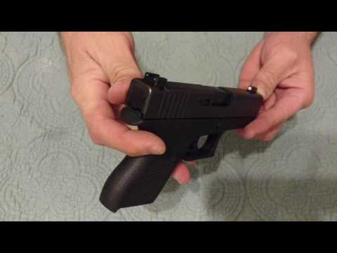TruGlo TG231G1 Tritium Night Sights on Glock 26 9mm Gen3