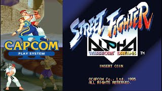 Street Fighter Alpha CPS2 Arcade - C&M Playthrough