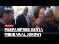 Paspampres Kenya Sampai Kewalahan Menjaga Jokowi Dari Antusias Warga Yang Ingin Terobos Pengamanan