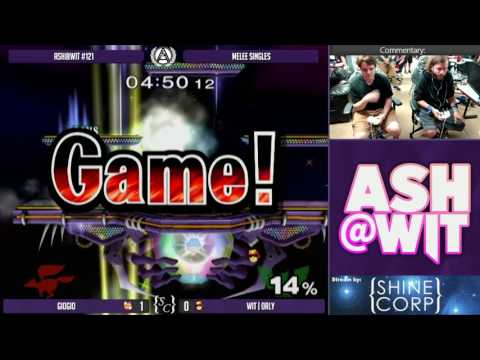 GioGio (Fox) vs WIT | ORLY (Captain Falcon) - ASH@WIT #121 Melee Melee Singles