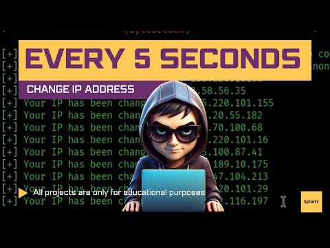 Change IP Address Automatically Every 5 Seconds | Being ANONYMOUS using Kali Linux in 2025