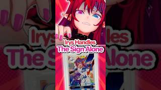 Irys Talks About Doing the Sign Without Staff Help