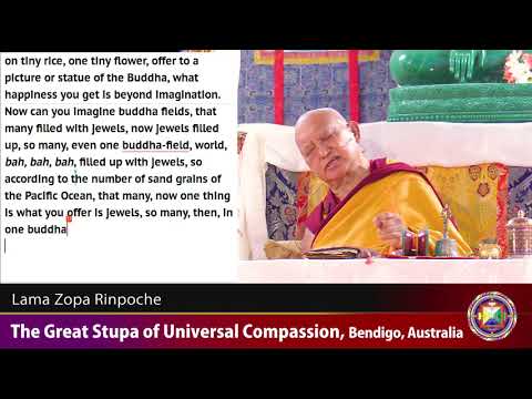 EXTRACT There Are No Limits to the Benefits of Bodhichitta SCRIPTED 13-Apr-2018