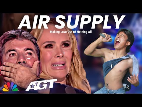 Golden Buzzer : All the judges cried when he heard the song Air Supply with an extraordinary voice
