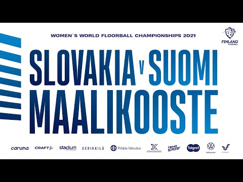 Maalikooste: Slovakia - Suomi (MM-kisat, naiset) 2-7 (28.11.2021)