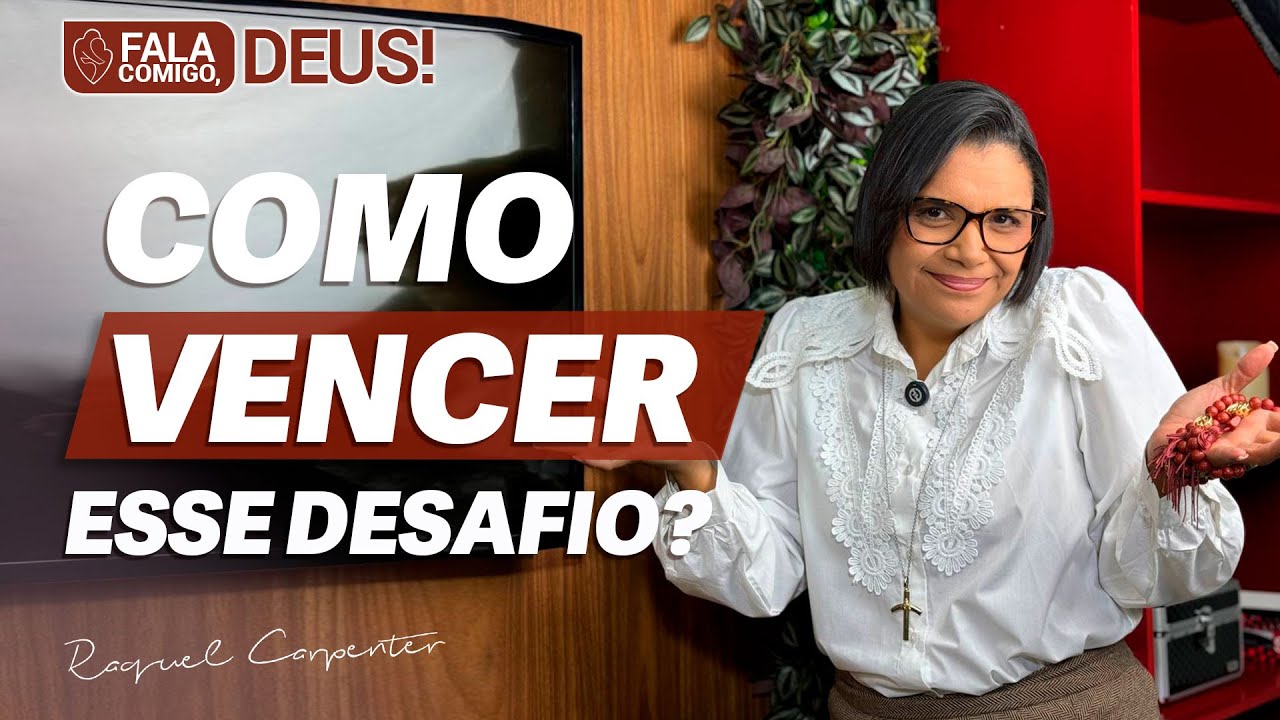 Não tenha medo, basta ter fé | Fala Comigo, Deus! #raquelaguaviva - 631