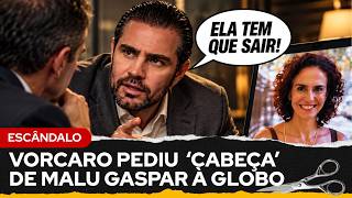 VORCARO TENTOU DEMITIR MALU GASPAR #ricardofeltin