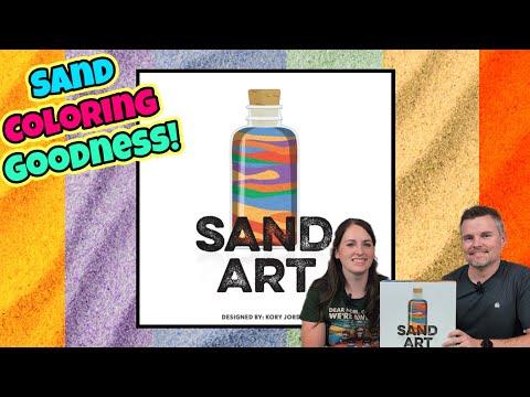 Sand Art - #Kickstarter Preview On This Action Selection & Coloring Game