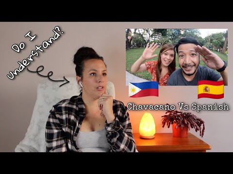 CHAVACANO Vs Español | Spanish Women Reacts | WOW, Can't believe it ! | REACTION