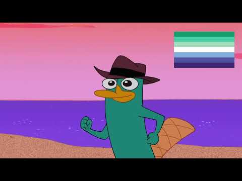 Perry the Platypus being Canonically Queer for 3 Solid Minutes.
