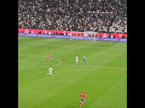 Brahim Diaz insane speed. Real Madrid vs Atletico Madrid. Super Cup 2024. Riyadh Stadium