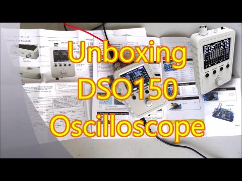 Unboxing and trying DSO150 Digital Oscilloscope