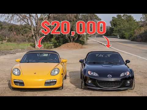 Stock Porsche or Modded Miata for $20K? | 2008 Boxster 987.1 vs 2013 Miata NC3
