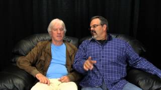Greg's Big Black Couch with Jim McCarty