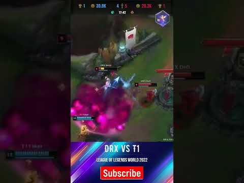 DRX vs T1 Finals World Championship 2022 Lol Esports Game 3 #shorts #leagueoflegends #lol