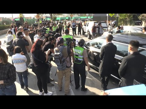 Hearse carrying Peruvian writer Vargas Llosa's coffin heads to crematorium | AFP