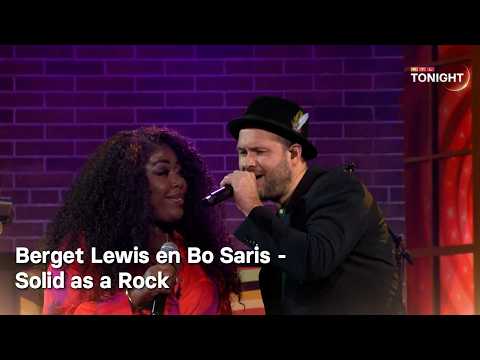 Berget Lewis en Bo Saris - Solid as a Rock | RTL Tonight