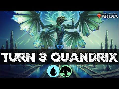 TURN 4 WIN!! TANAZIR QUANDRIX RAMP & SWING AGGRO DECK IN STANDARD | MTG ARENA