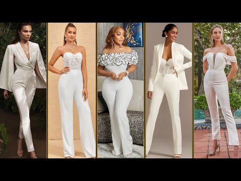 100+ Jumpsuits and Pantsuits for Brides : The Ultimate...