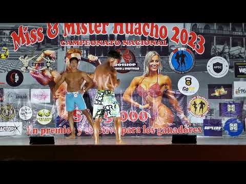 Categoría Men's Physique Juvenil Categoria Única