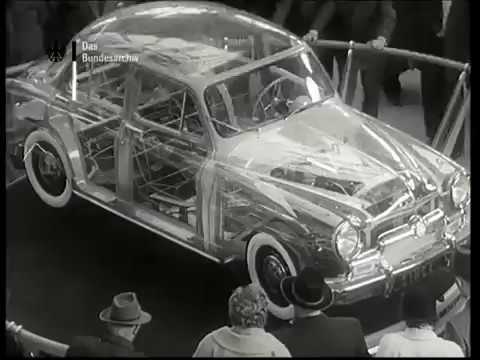 IAA 1953 in Frankfurt - Welt im Bild