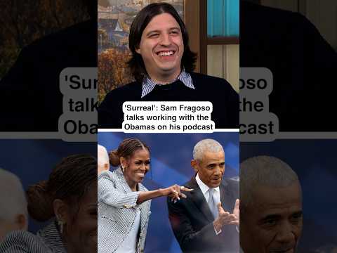 'SURREAL': Sam Fragoso talks working with the Obamas on his podcast