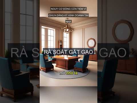 [Bí mật] Nguy co dong cua tiem vi chua dang ky kinh do #Shorts