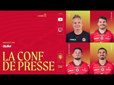 Conférence de presse | Stade Toulousain vs. Sale Sharks | ICC - J4 🔴⚫️