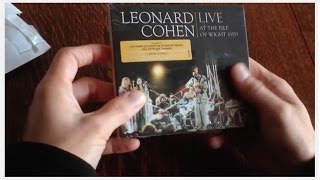 UNBOXING Leonard Cohen - Live at the Isle of Wight 1970 CD / DVD