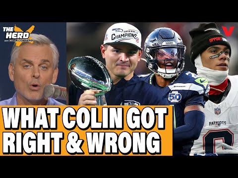 What Colin Cowherd got RIGHT & WRONG: Super Bowl LX, Seahawks, Patriots | HERD NFL