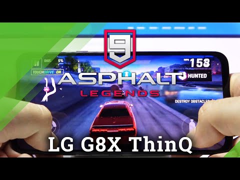 Asphalt 9 on LG G8X ThinQ - Game Test