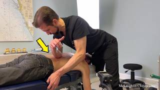 PAIN GONE In ONE Visit 😳🙌🏻 *HUGE Cracks* & INSANE ELBOW PRESSURE Release Achy BACK! - Dr. Ed 💪