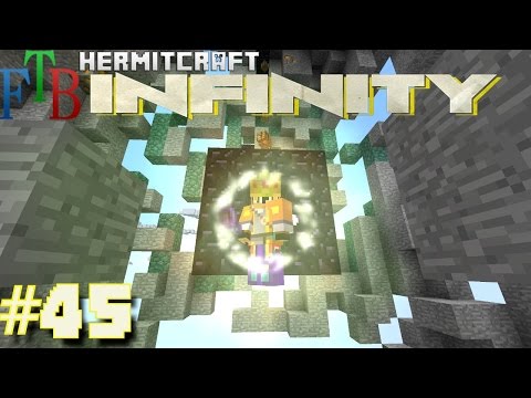 Minecraft Mods - FTB Infinity Ep. 45 - Bedrock Breaker !!! ( HermitCraft Modded Minecraft )