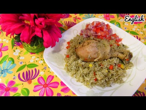 PERUVIAN RECIPE Rice & Chicken in RICE COOKER🍗🍃 I Lorentix