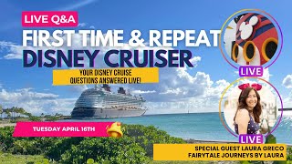 LIVE DISNEY CRUISE Q&A!