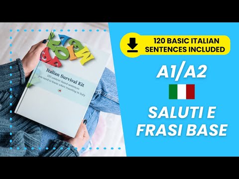 Italian Survival Kit - Learn 120 basic Italian sentences in 9 days!