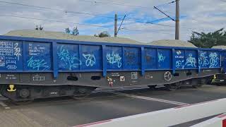 ET22-975 z ciężkim bruttem niskoburtowym 23.10.2025 4K (Krotoszyn)