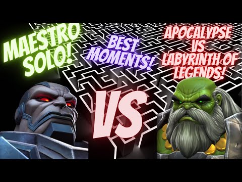 Maestro Solo! Apocalypse Vs Magik, Spider Man, X23 And Maestro! All Soloed!